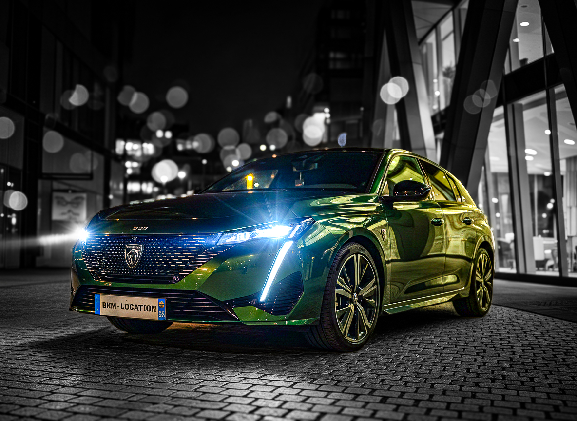 Production automobile